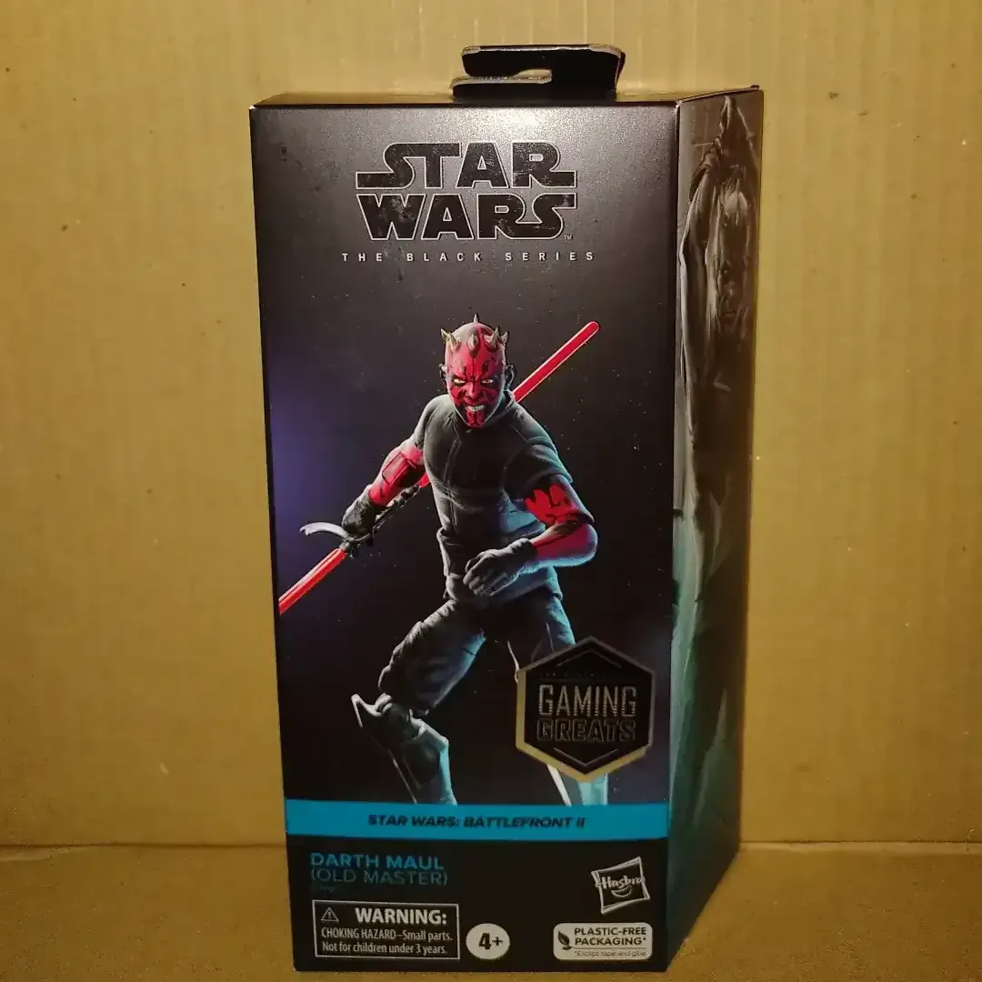 Star Wars The Black Series Gaming Greats: Battlefront II - Darth Maul Old Master