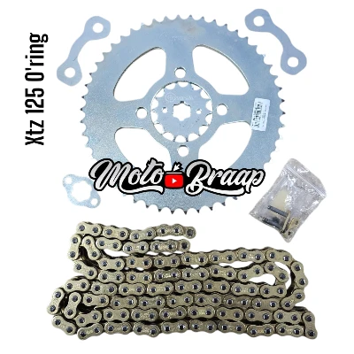 RP XTZ 125 Kit de arrastre Cassarella Oring 50 - 14 cadena reforzada 428H 124