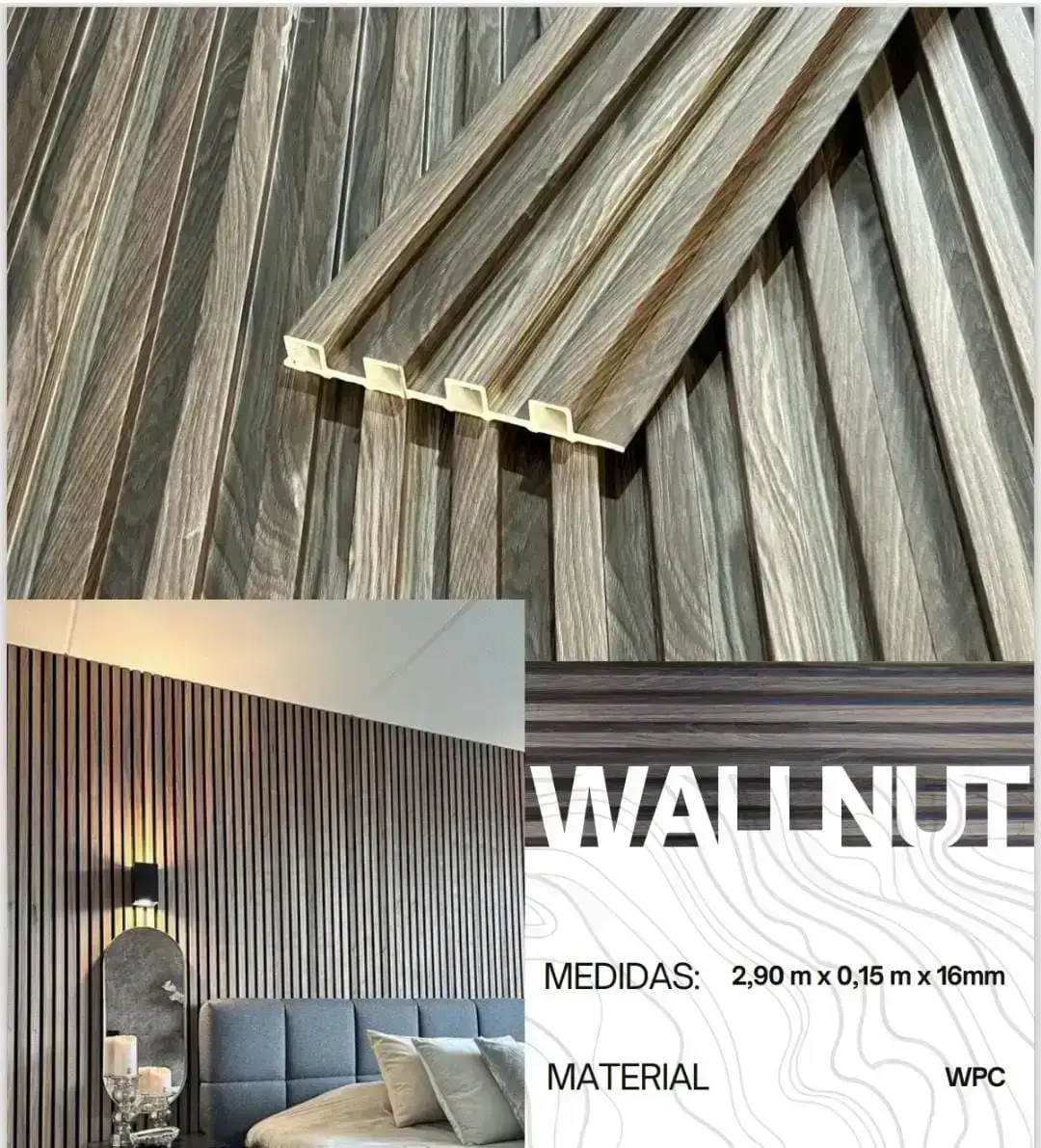 WALL PANEL WALLNUT