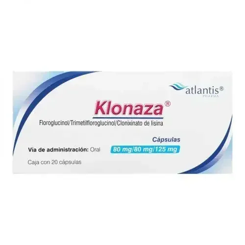 Klonaza (Floroglucinol, Trimetilfloroglucinol, Clonixinato de lisina)