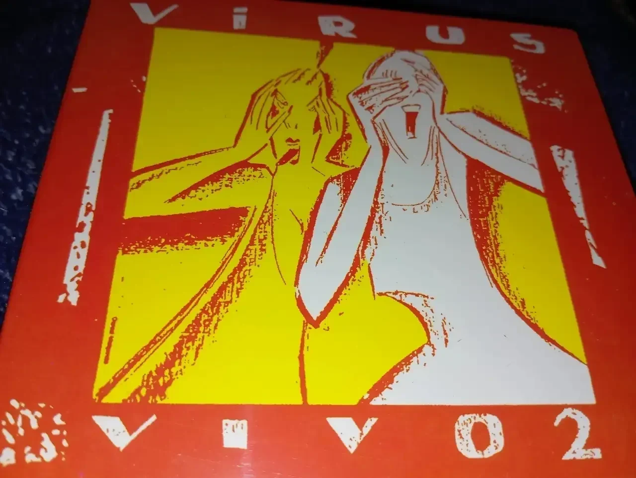 Virus - Vivo 2 (DIGIPAK)(ARGENTINA)