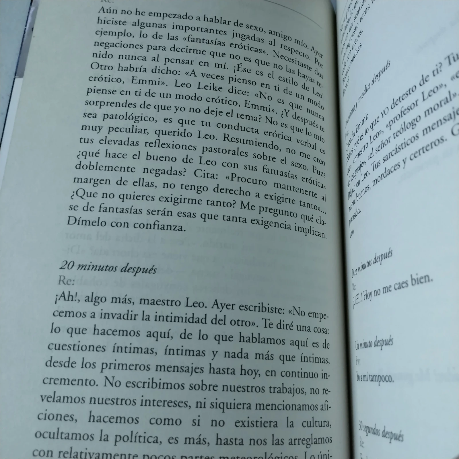 Contra el viento del norte, Daniel Glattauer, usado 3