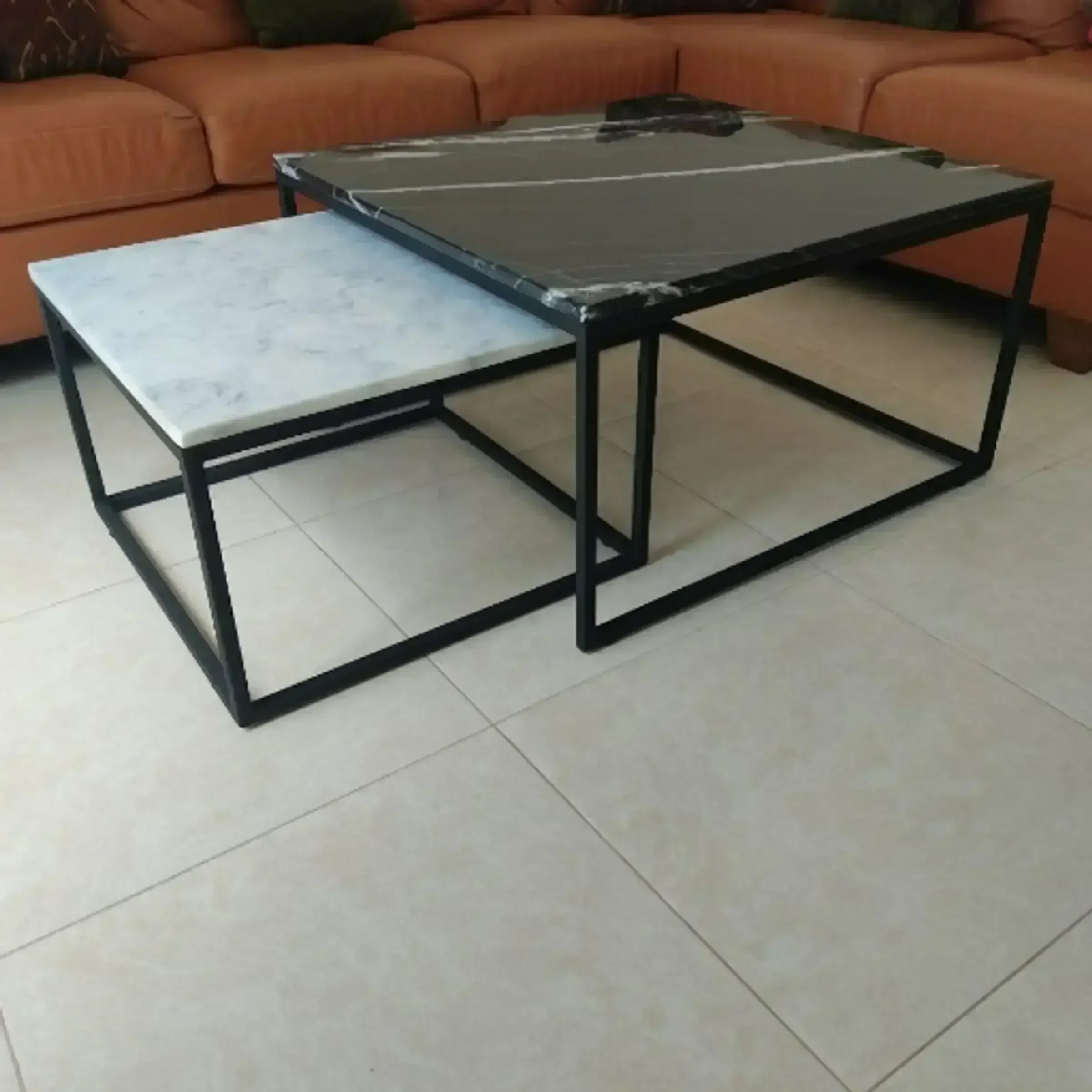 Mesa de centro cubi nido 80 y 60
