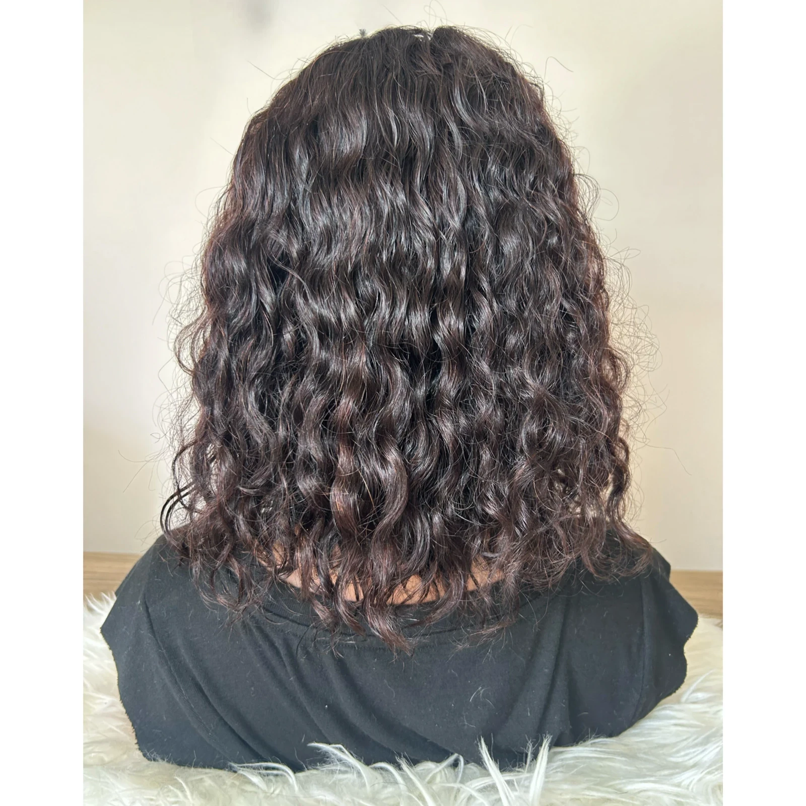 Peluca Rizos de agua 12” 3