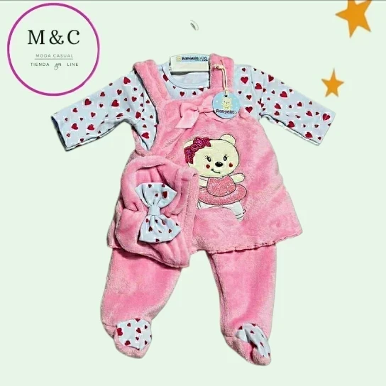 Conjunto Vestido/pantalon polar 3