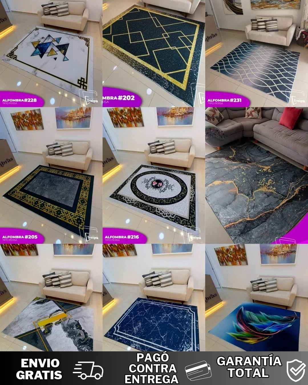 ALFOMBRA TIPO PERSA  2