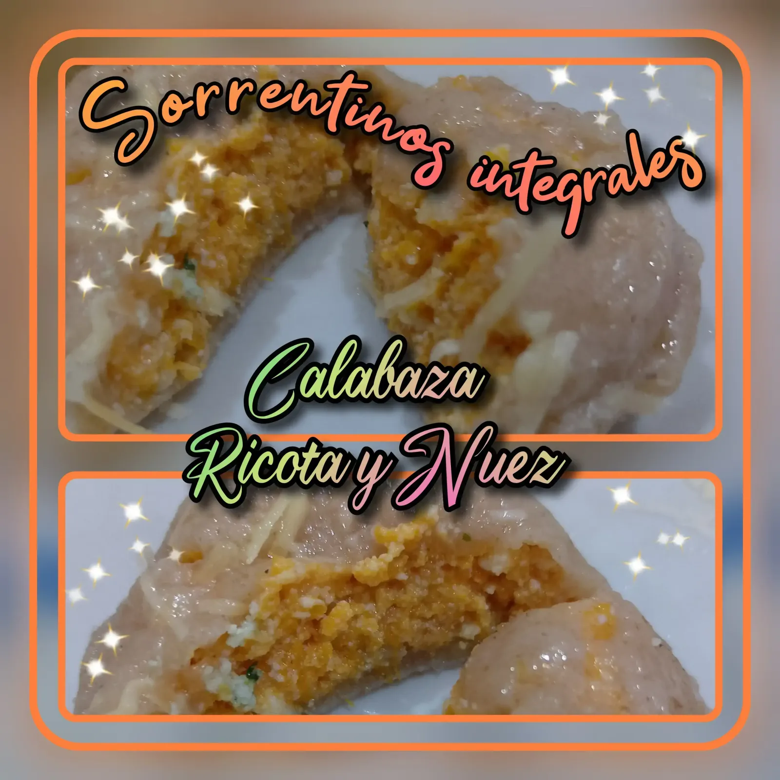 Calabaza,ricota y nuez x 12
