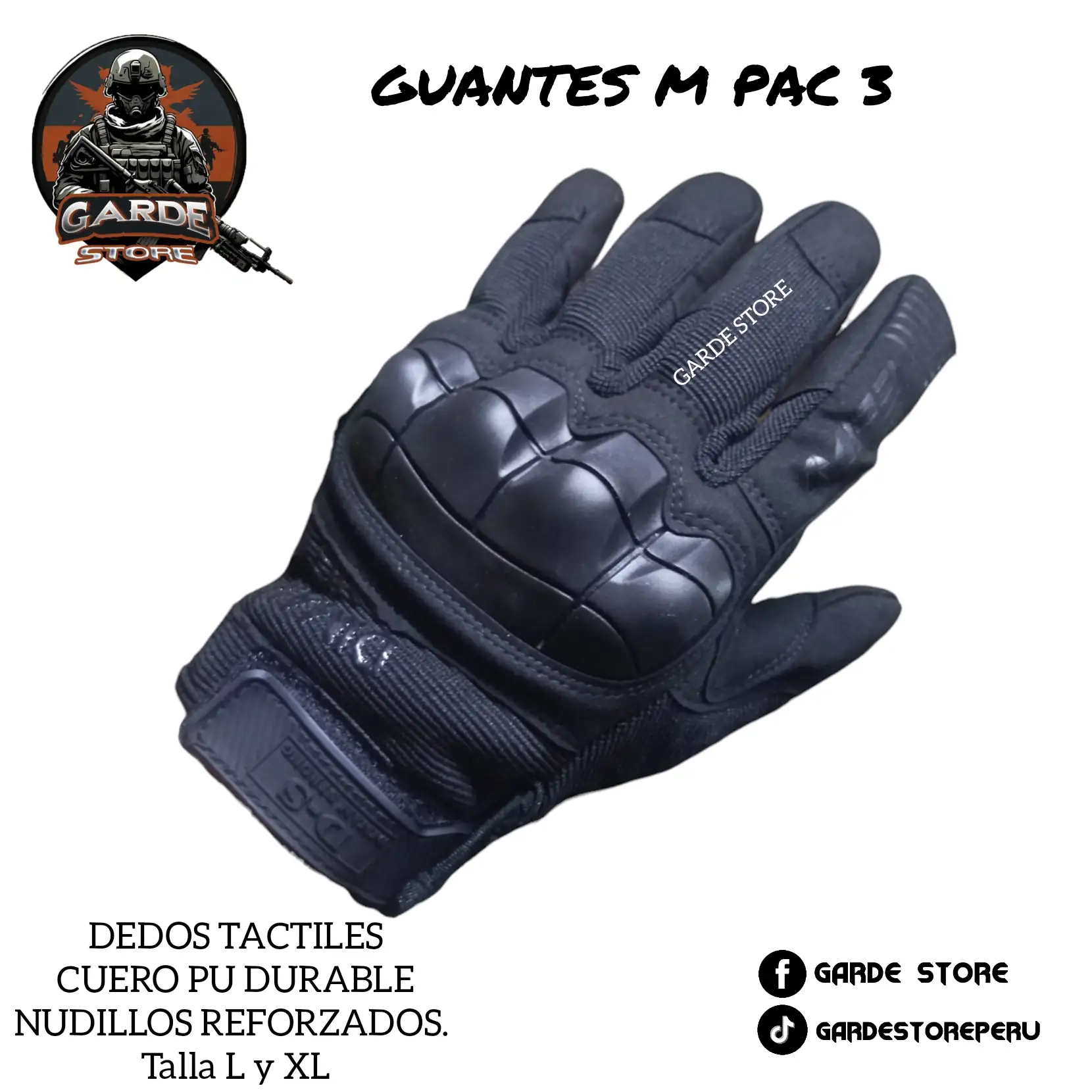 Guantes mechanix M Pact 3