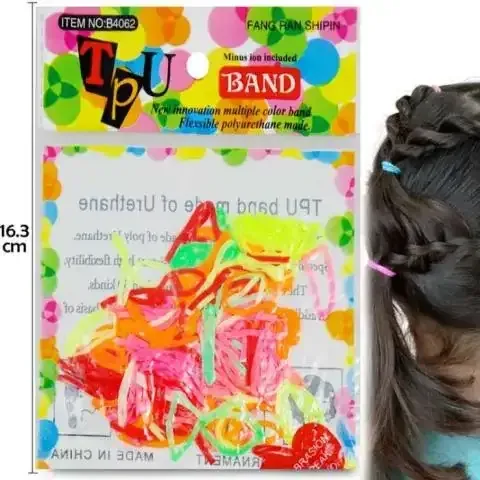 Paquete Ligas Gruesas Cabello