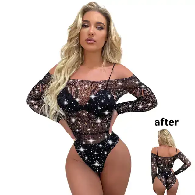 Body brillante con diseño