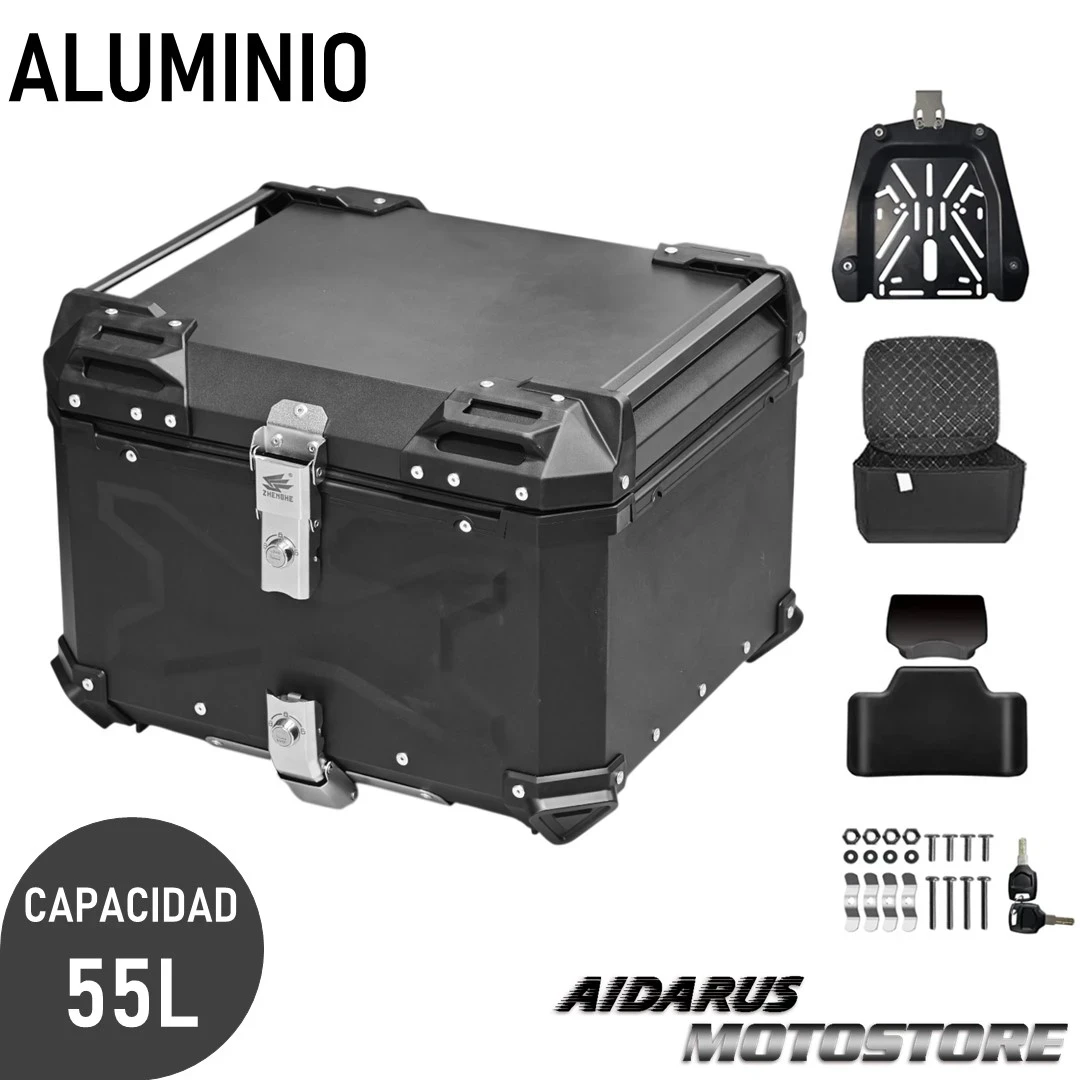 BAUL ZHENGHE ALUMINIO TRAVEL DE 55L