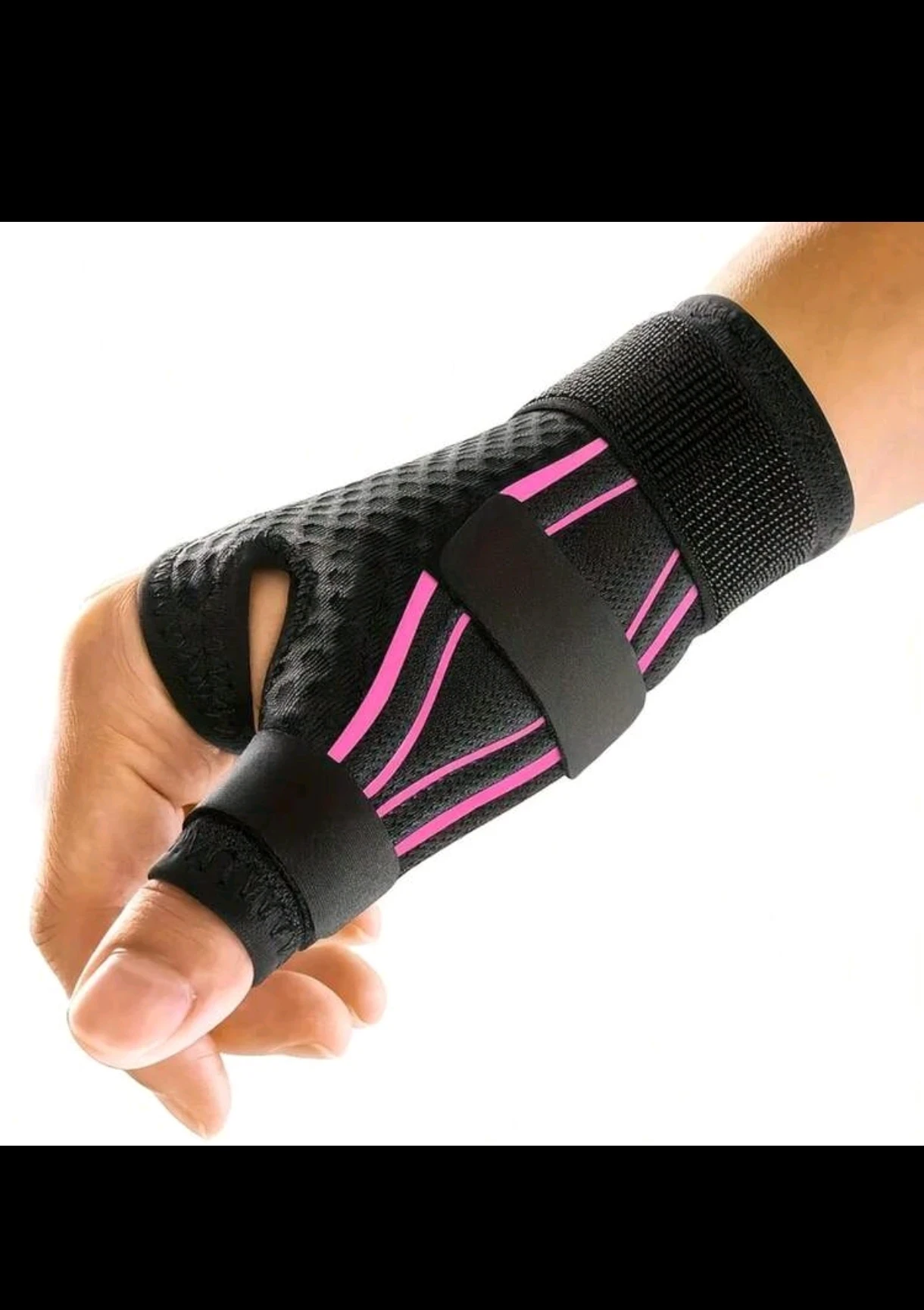 Muñequera Ortopédica 2 en 1 Gintron - Estabilizador de Pulgar y Muñeca