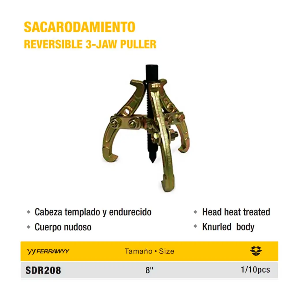 SACARODAMIENTO UYUST 27000N 8" 3/P
