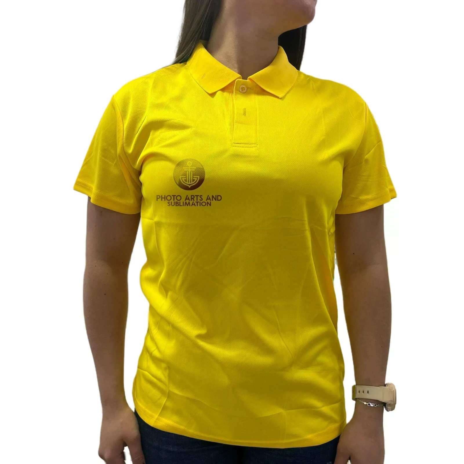 Polo Poliester Color Caballero 