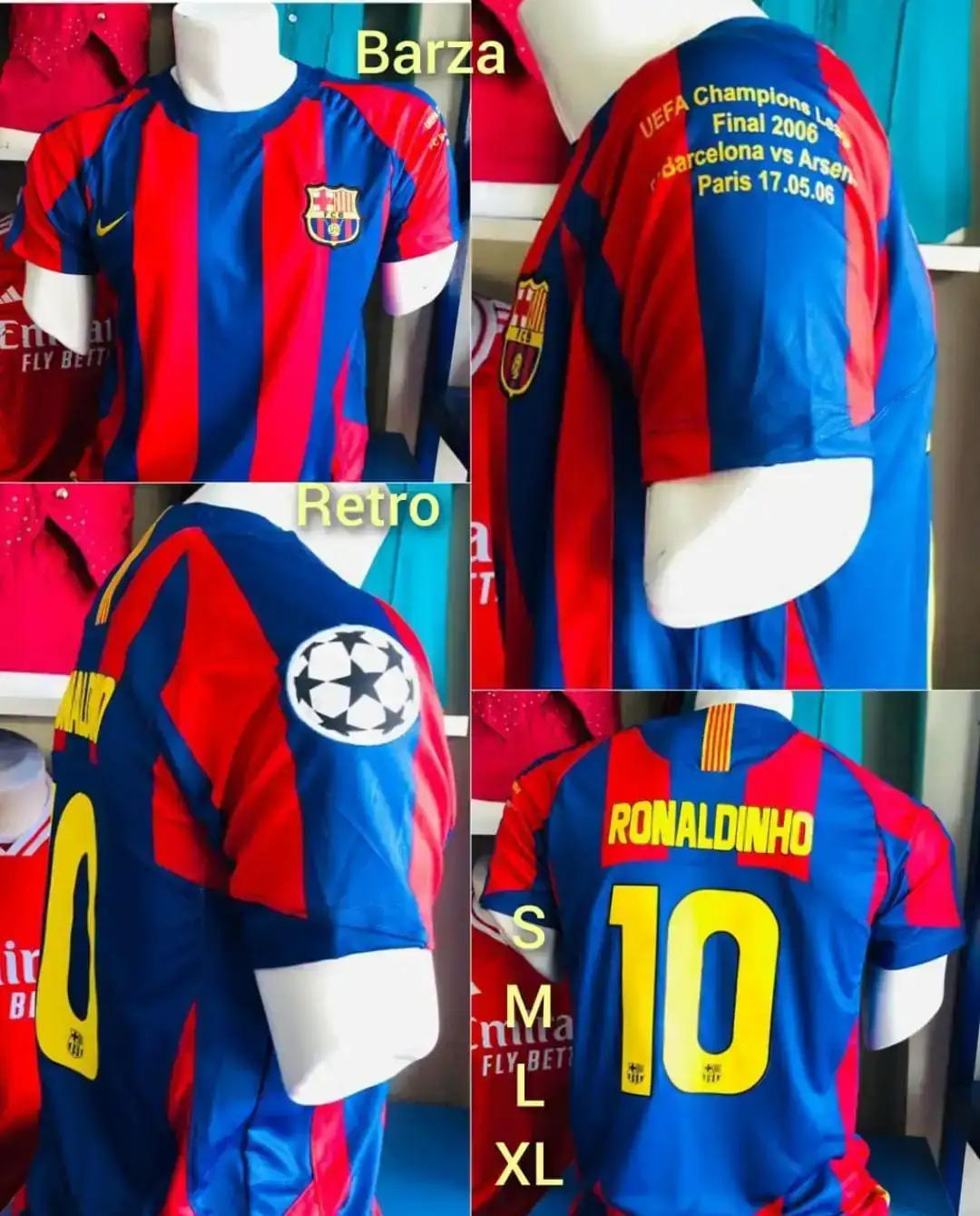 BARCA RETRO 2006