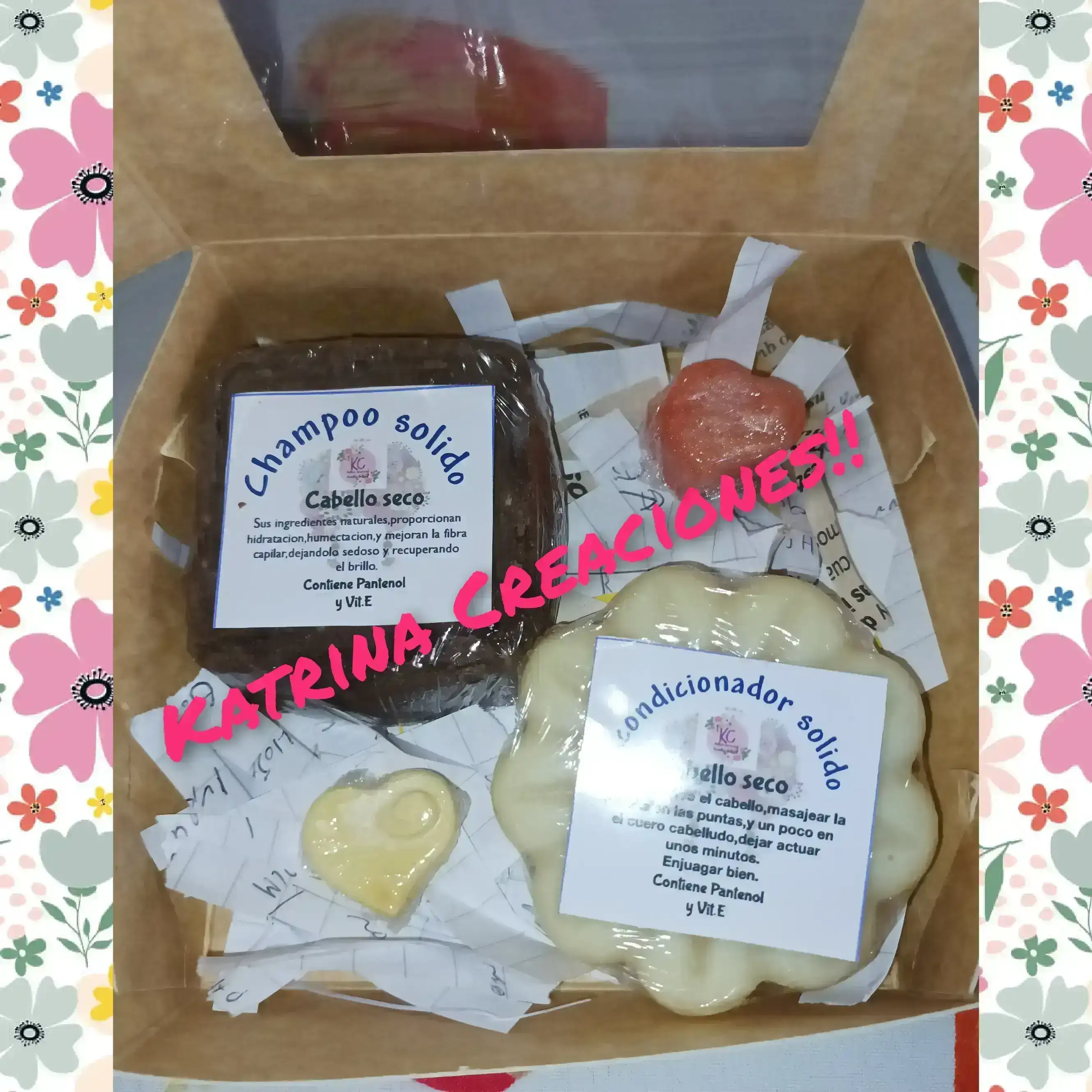 Kit Shampoo y acondicionador sólido. 3