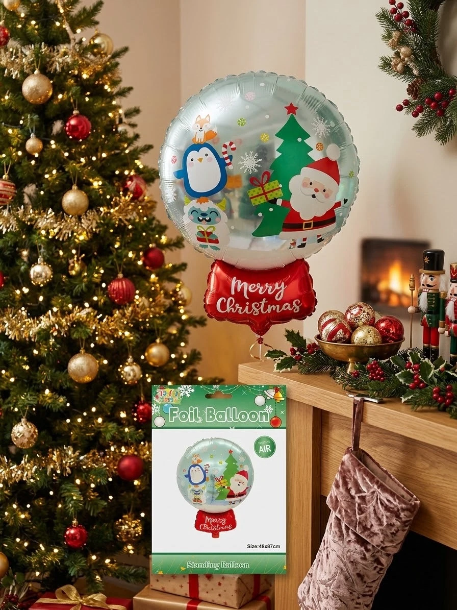 Globos navideños de 60 cm  2