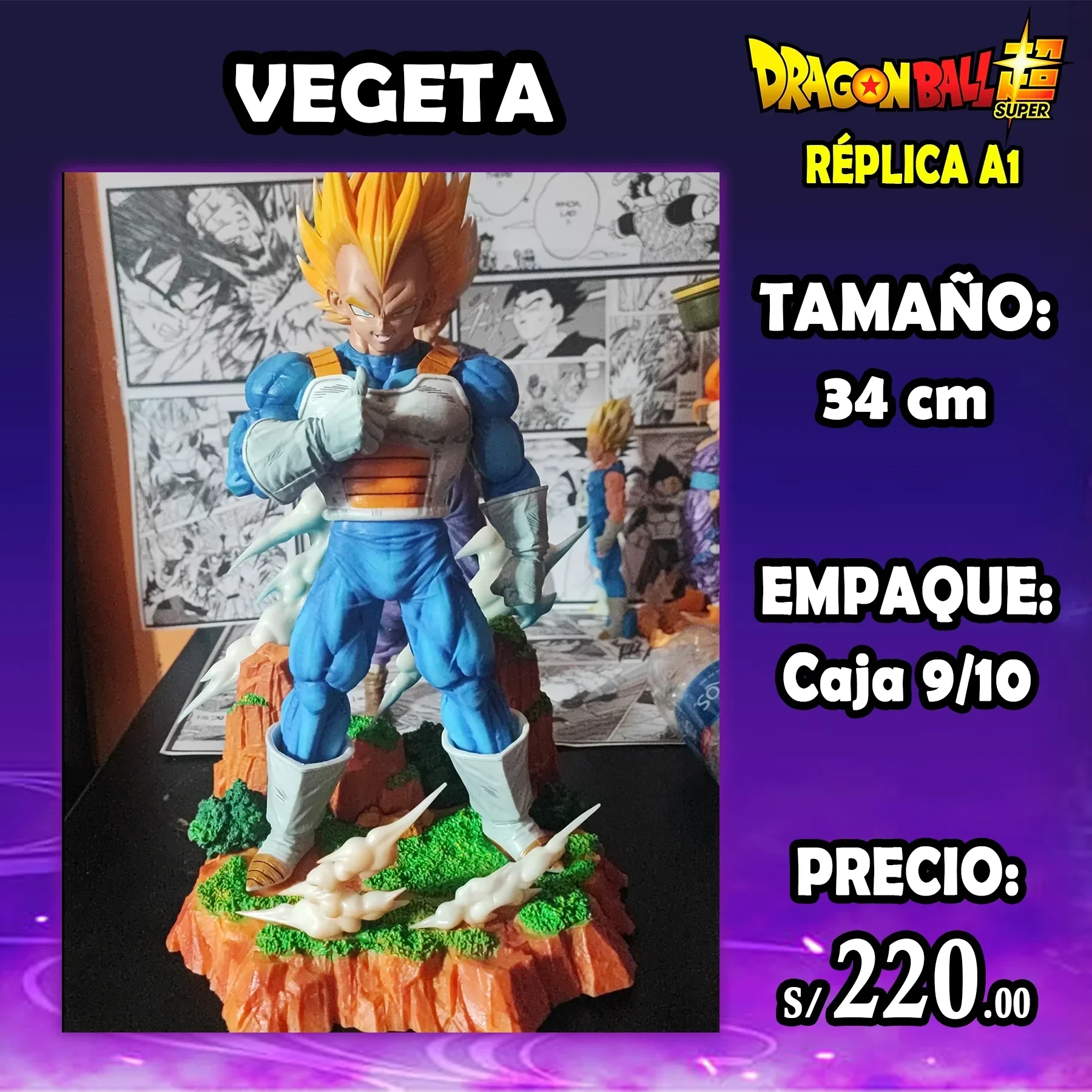 Vegeta Diorama 34cm