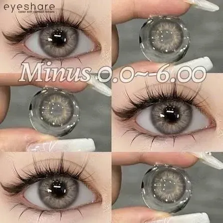 Lentes de contacto - Referencia: OMG GRAY  6