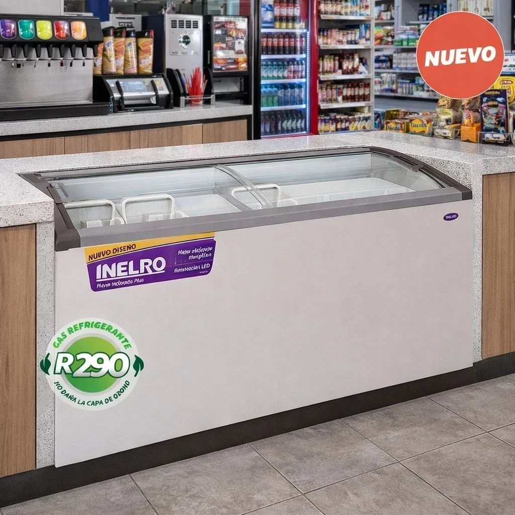 FREEZER INELRO FIH550 PI PLUS BLANCO LED ‼️SOLO POR  PEDIDOS‼️