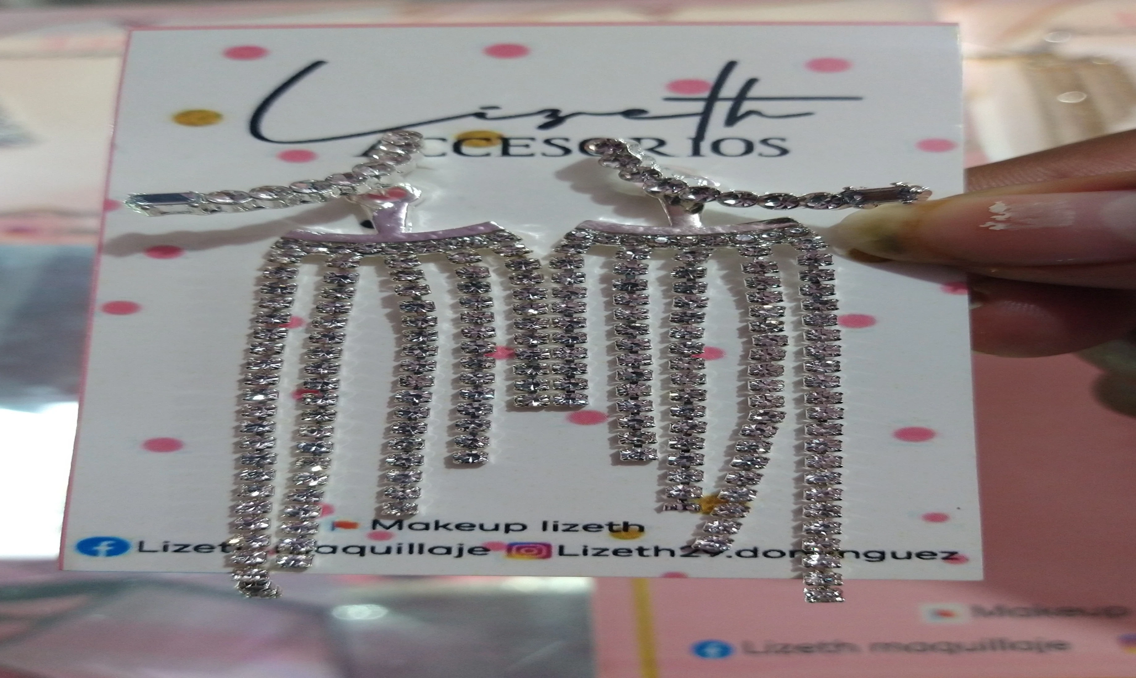 Aretes largos 7