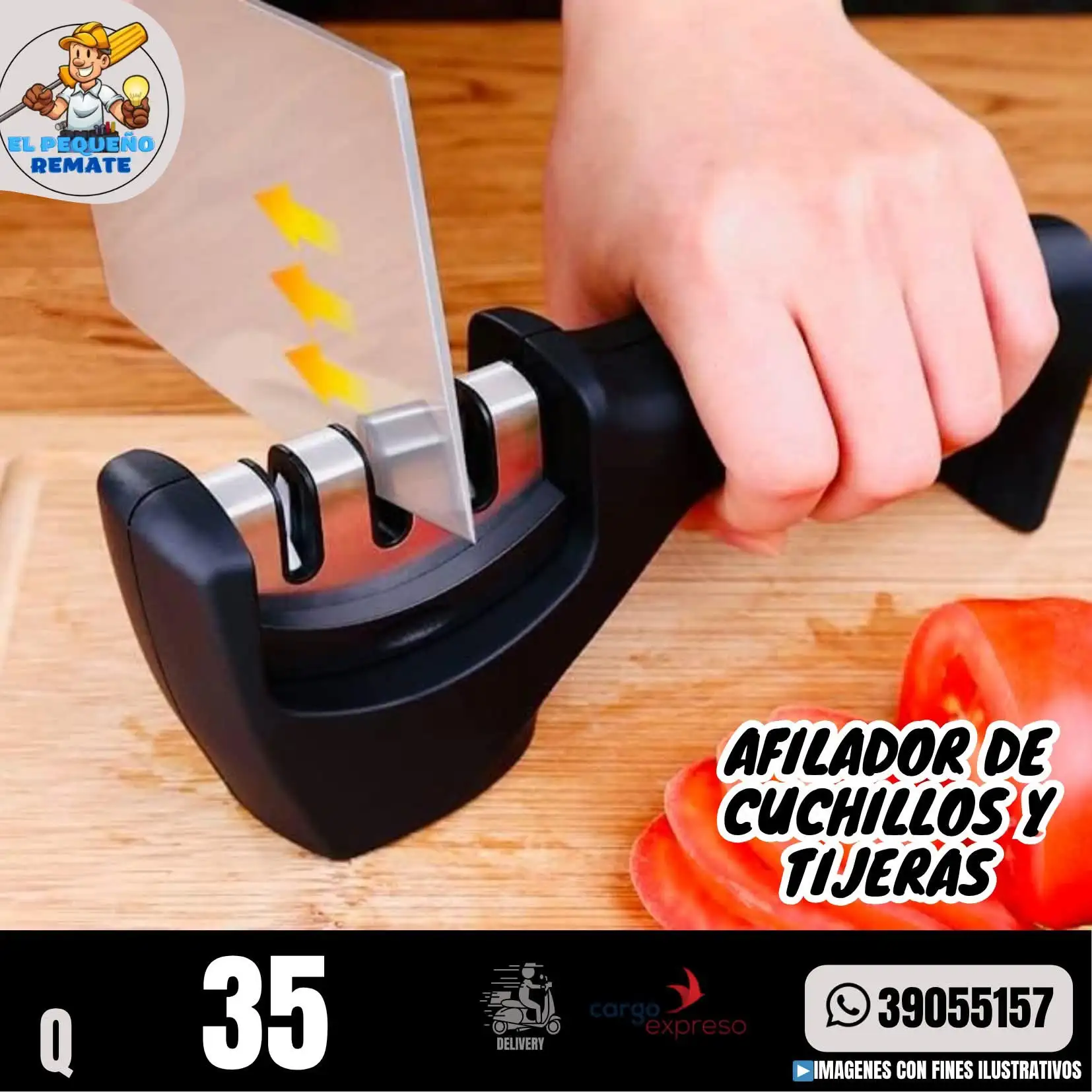 AFILADOR DE CUCHILLOS Y TIJERAS 2