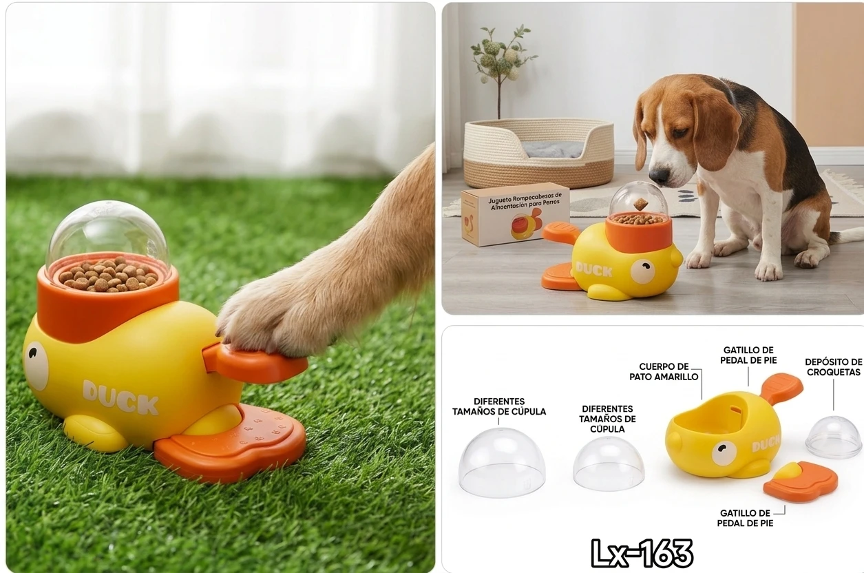 🦆 Juguete Alimentador Rompecabezas para Perros  2