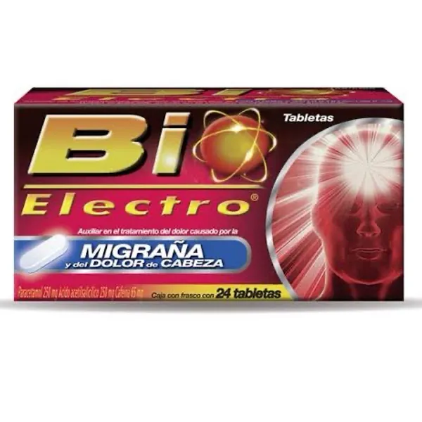 Bio electro acido acetilsalicilico/paracetamol/cafeina 250mg/250mg/65mg