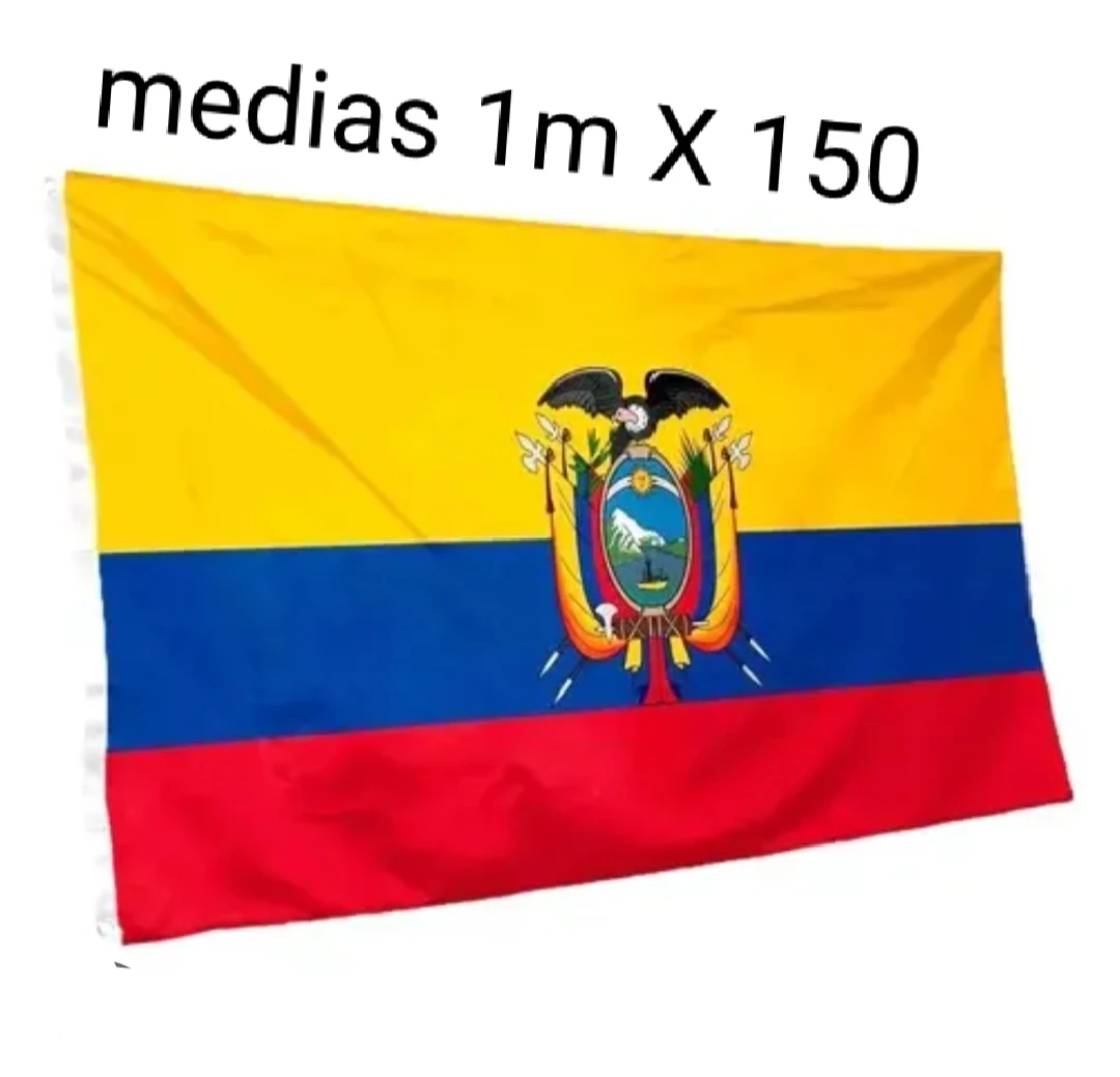 Bandera de Ecuador 