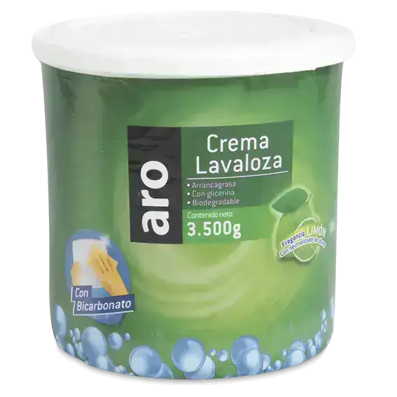 Lavaloza Crema Limon &: Bicarbonato x 3500g