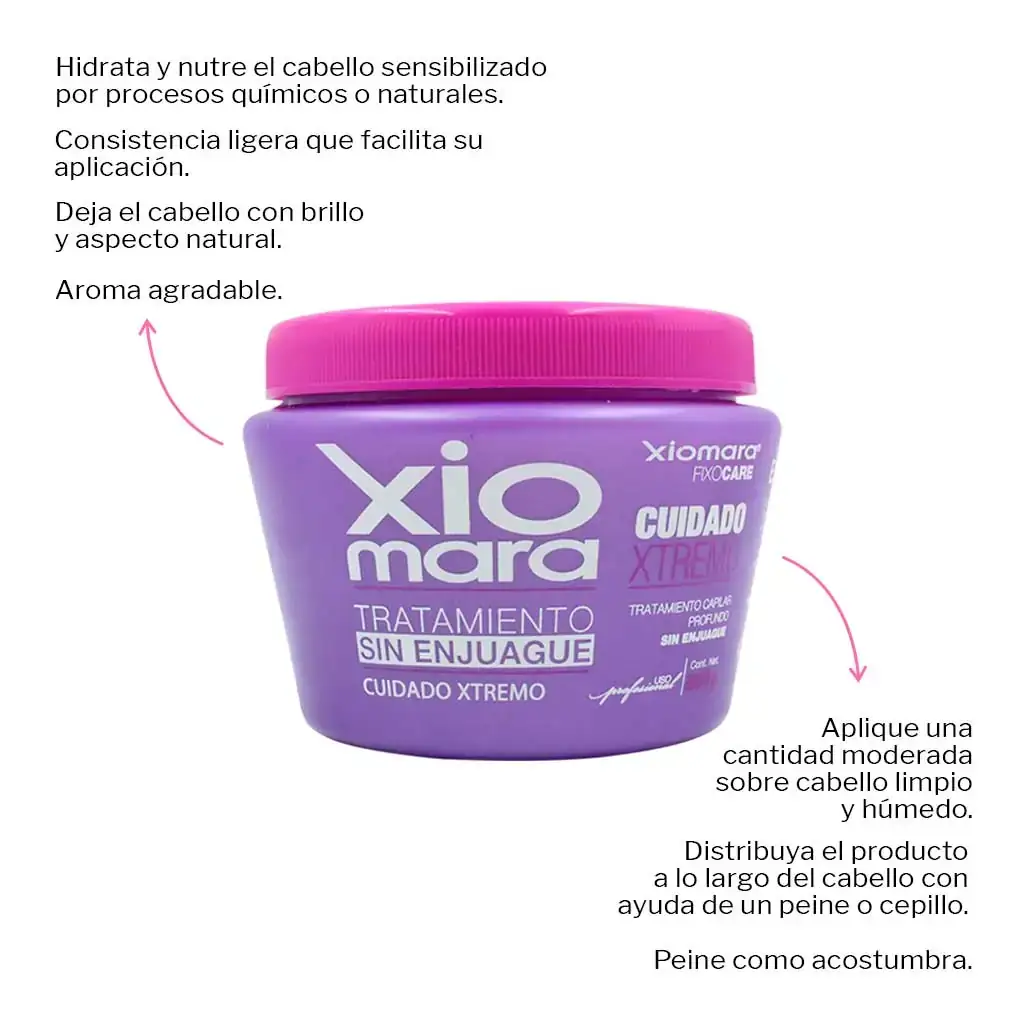 Tratamiento sin enjuague Xiomara 500g 3