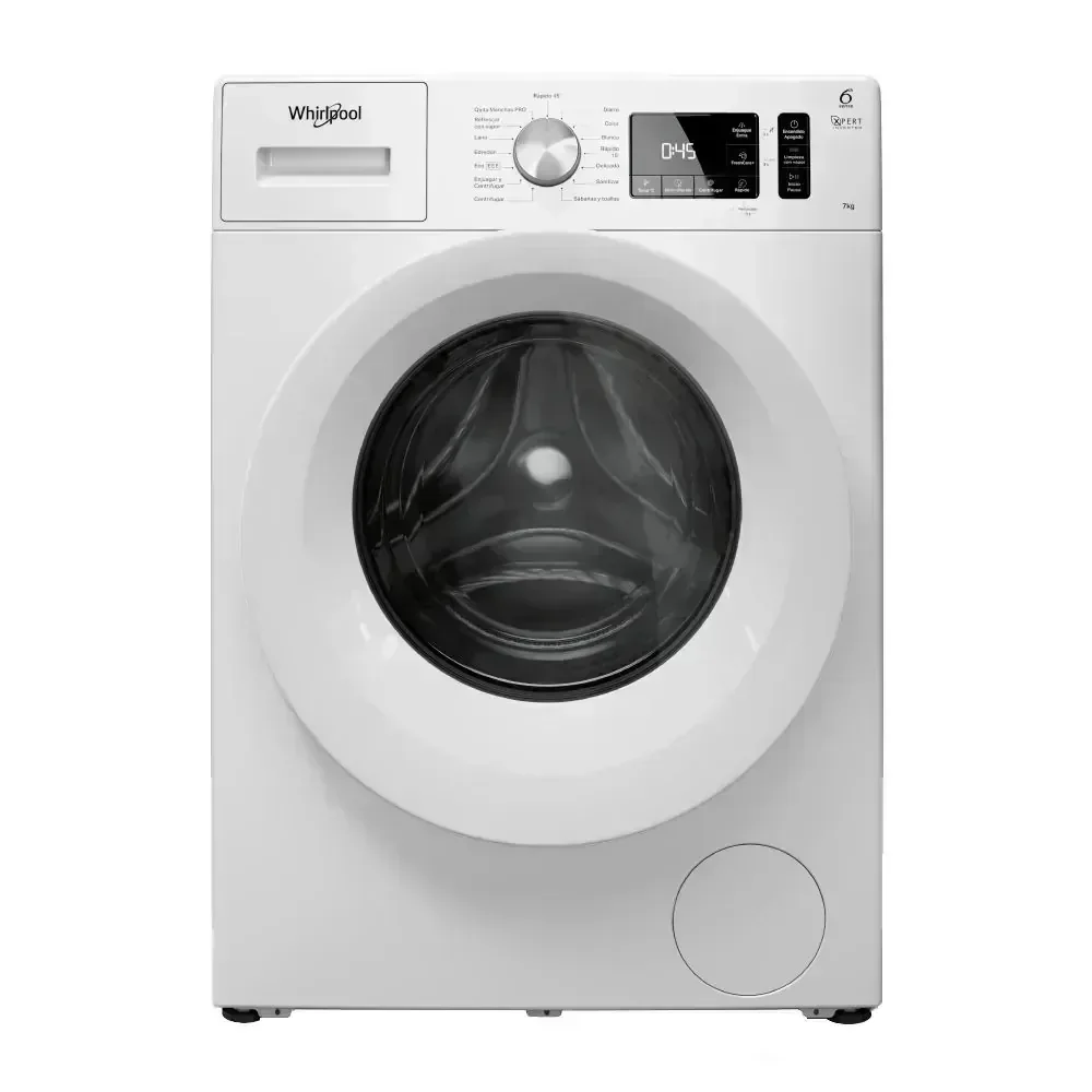 Lavarropas Whirlpool 7kg. Inverter Blanco WNQ70AB