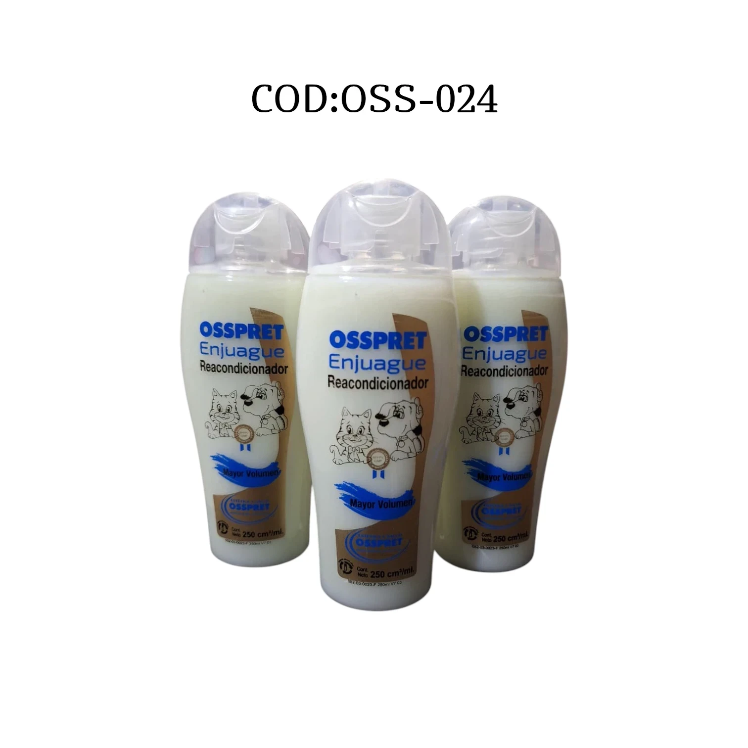 OSSPRET ENJUAGUE REACONDICIONADOR 