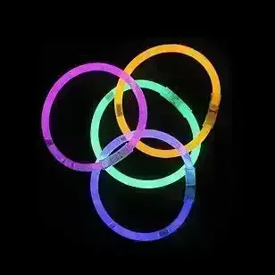 Pulsera química neon x 10 unidades  2