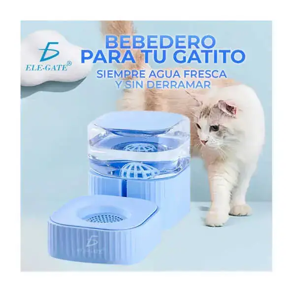 Bebedero Dispensador Automático Para Mascotas 