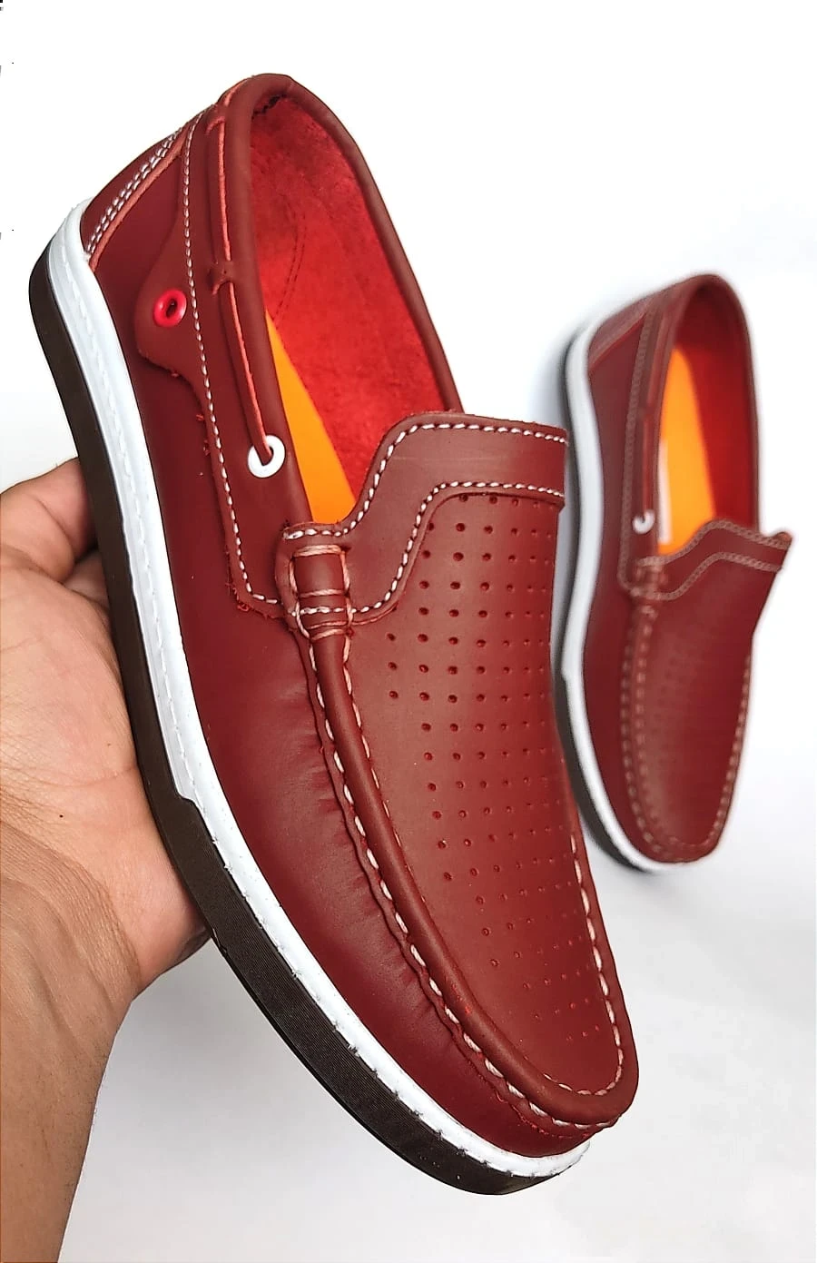 Mocasines Elaborados En Cuero 5