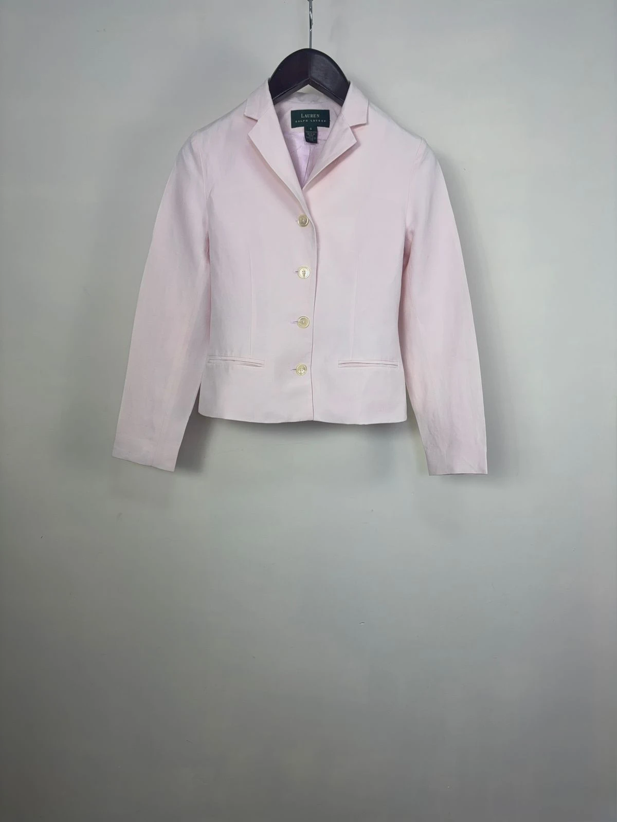 LAUREN RALPH LAUREN LINEN BLAZER 2