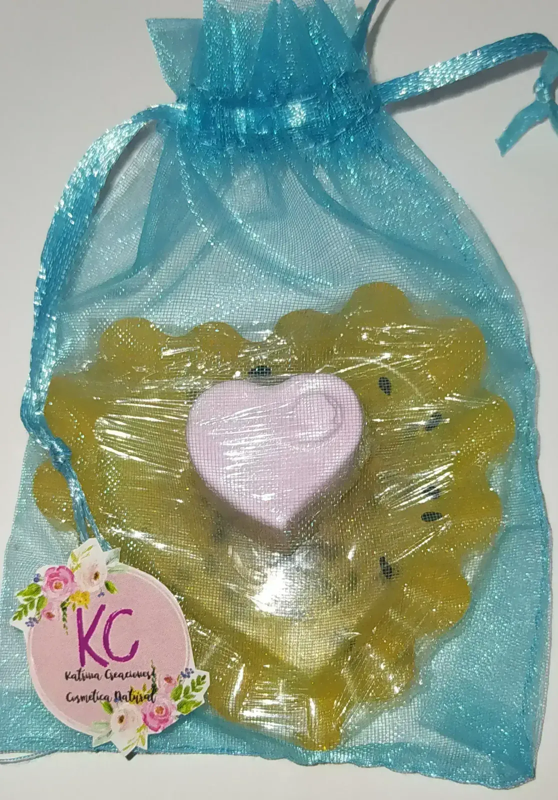 Jabones souveniles corazones. 3