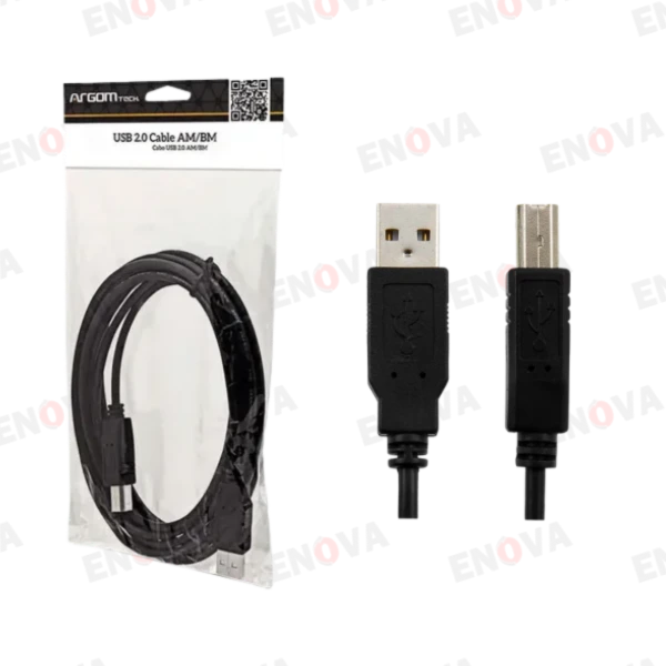 Cable impresora USB 2.0 AM/BM, 3 m