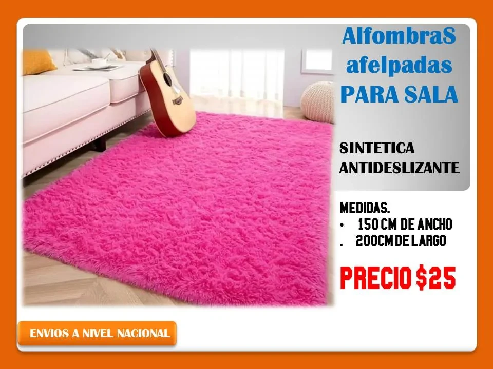 Alfombras afelpadas 