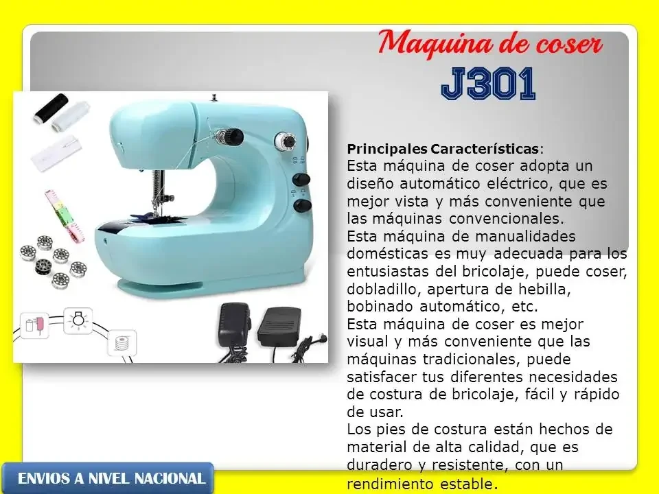 Mini máquina de coser 