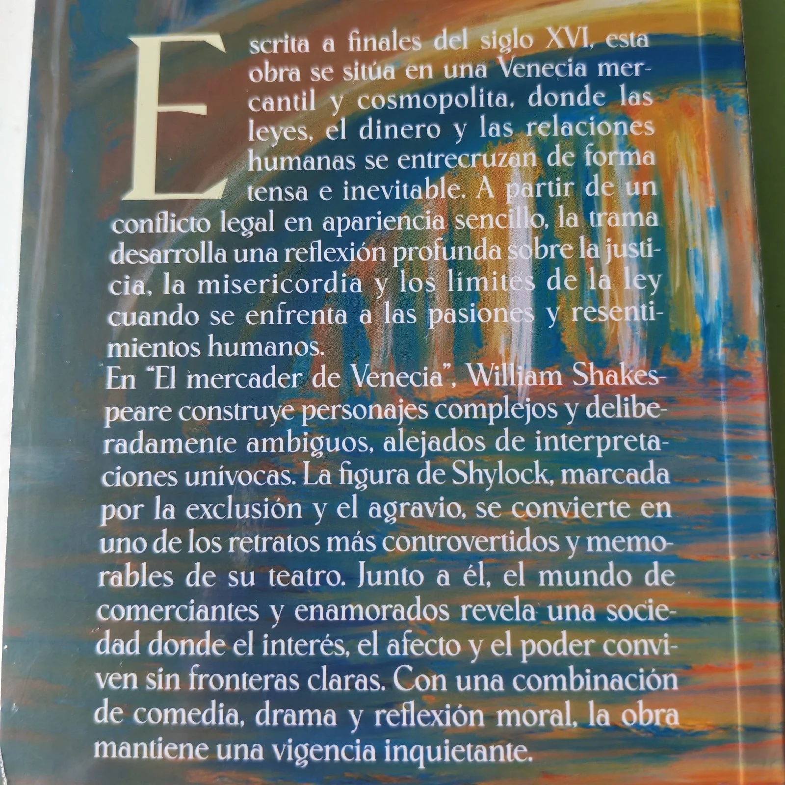 El mercader de Venecia William Shakespeare Nuevo  2