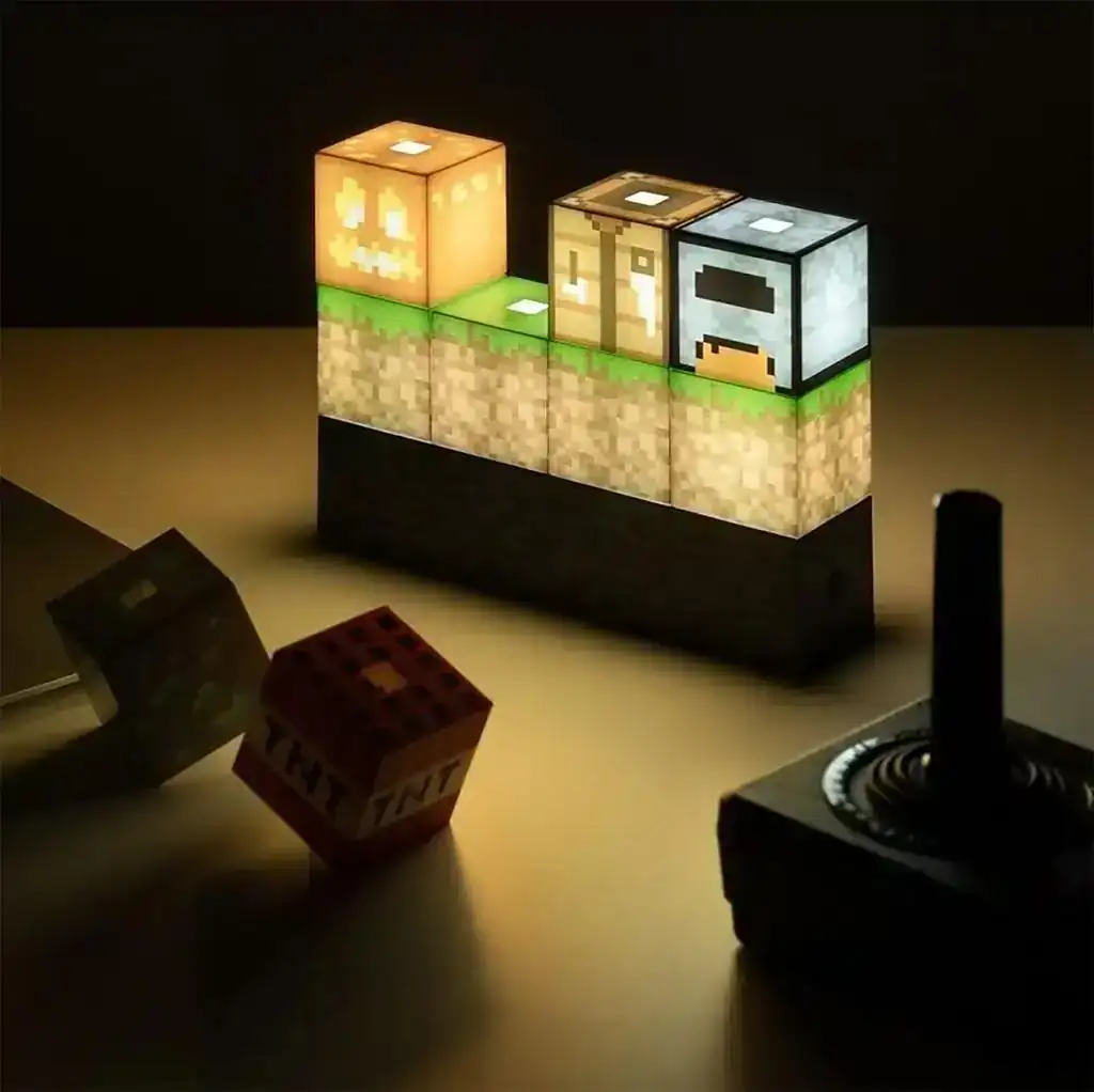 Lámpara Minecraft  4