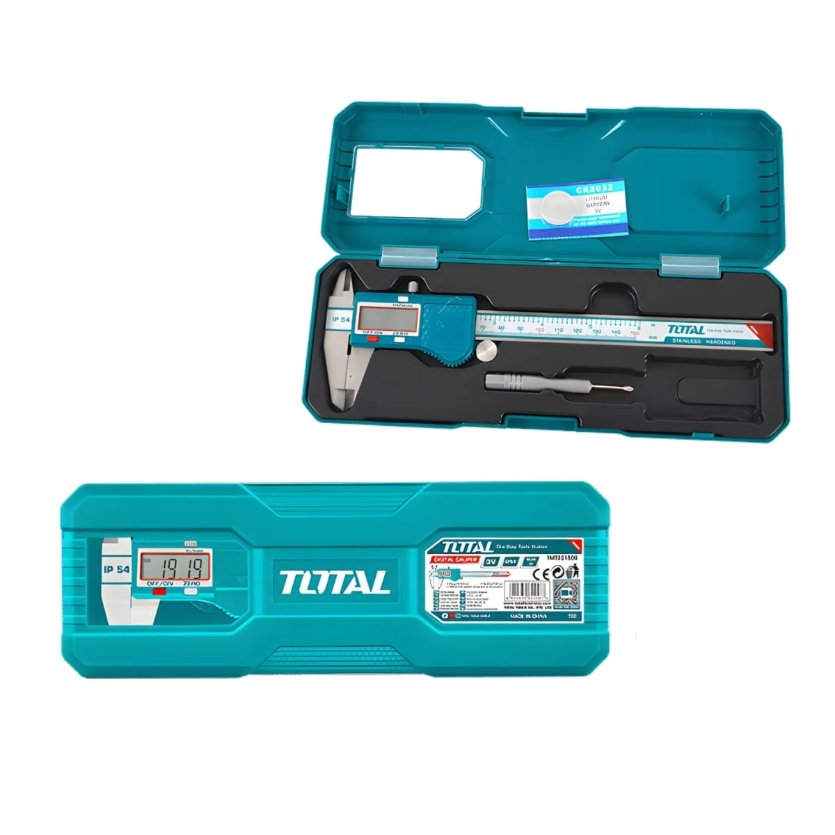 TMT321506 Calibrador digital (vernier) 150mm 6'' con estuche total 2