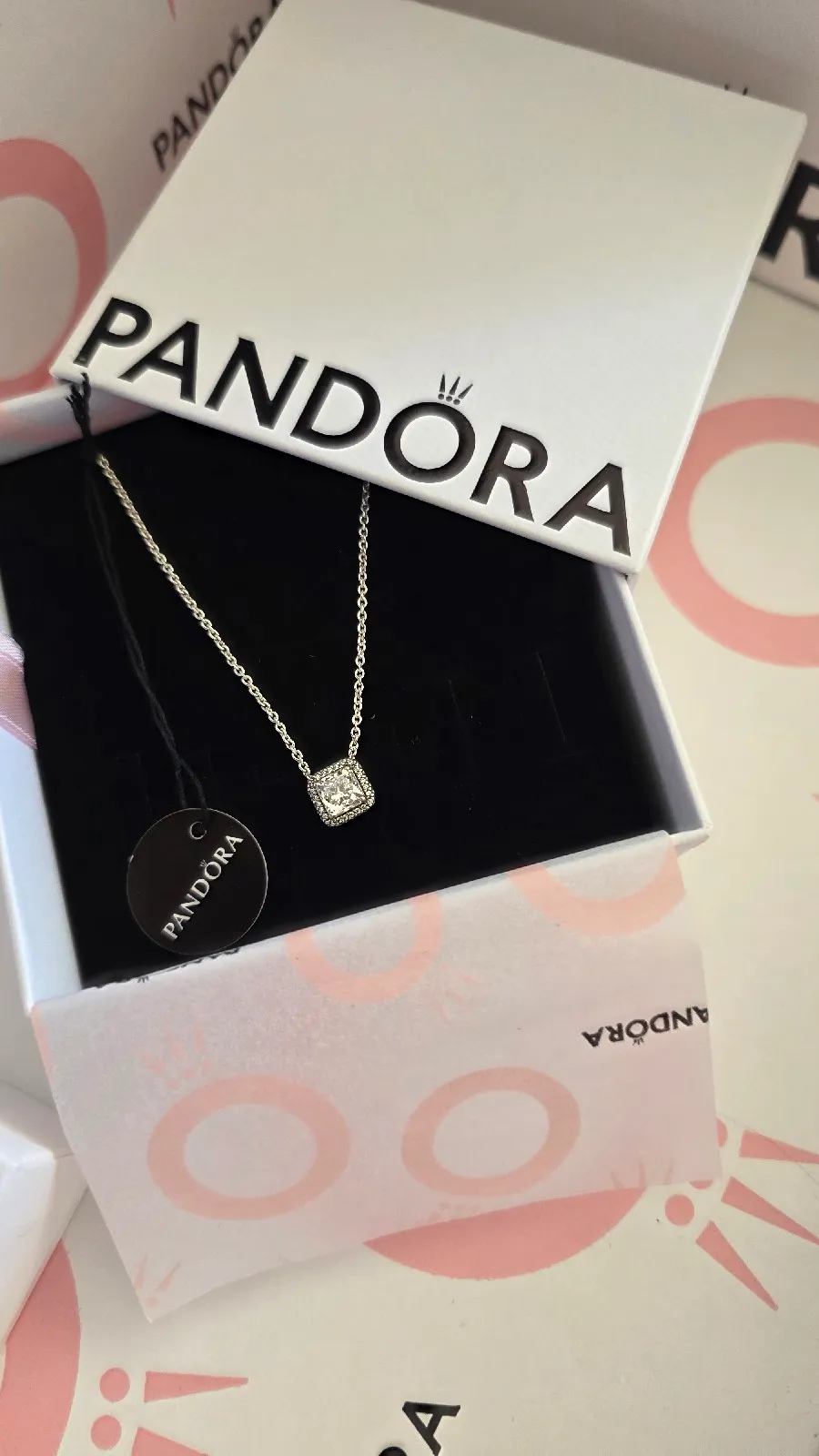 Pandora timeless elegance silver necklace  3