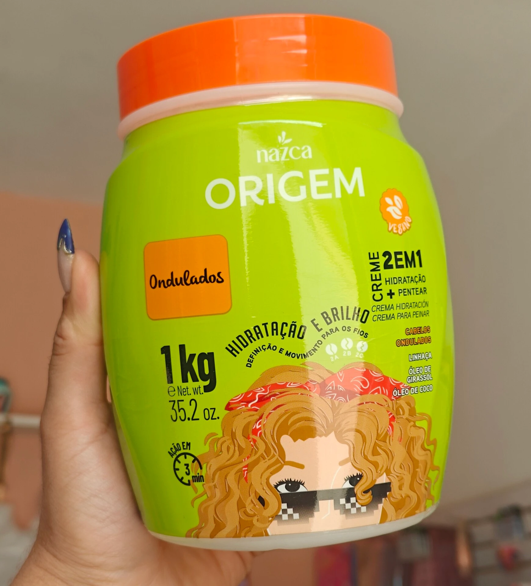 Crema 2 en 1 origem Onduladas 