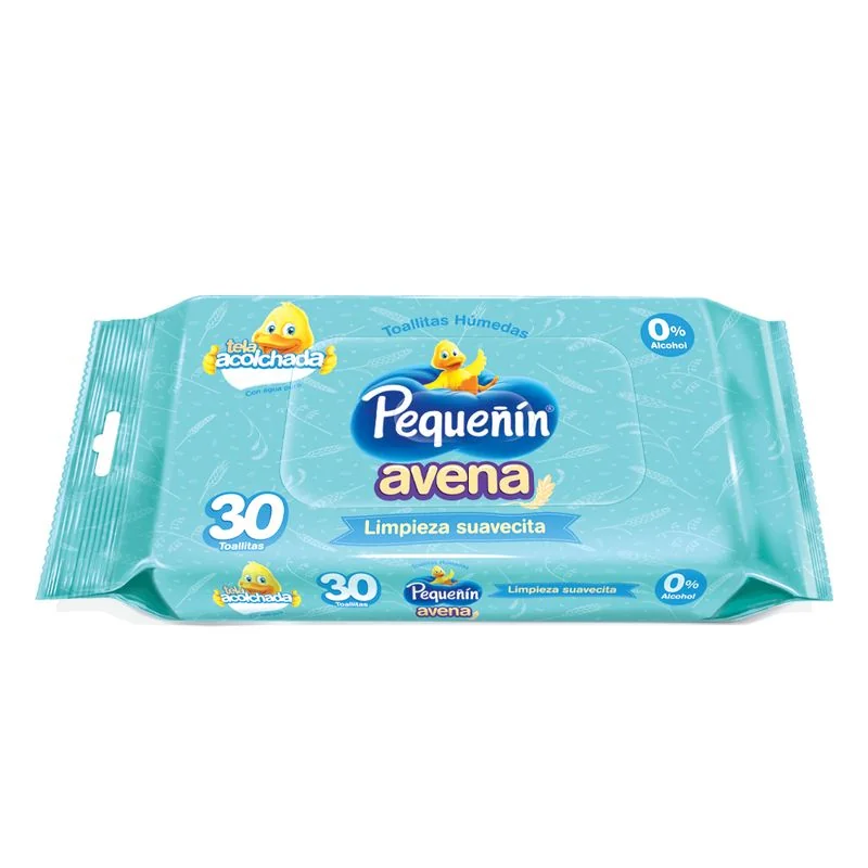 Pañitos humedos pequeñin avena