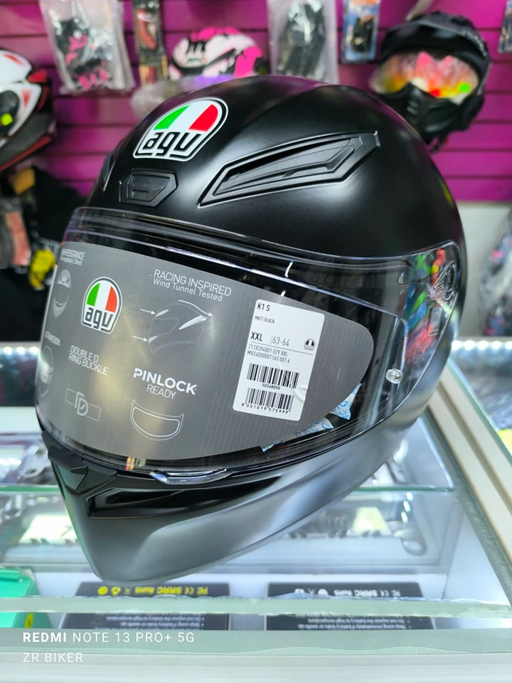 CASCOS AGV K1 S MATT BLACK