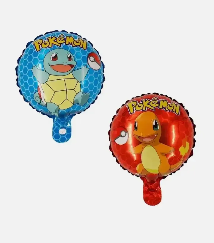 Globo metalizado pokemon 10 pulgadas (25cm)
