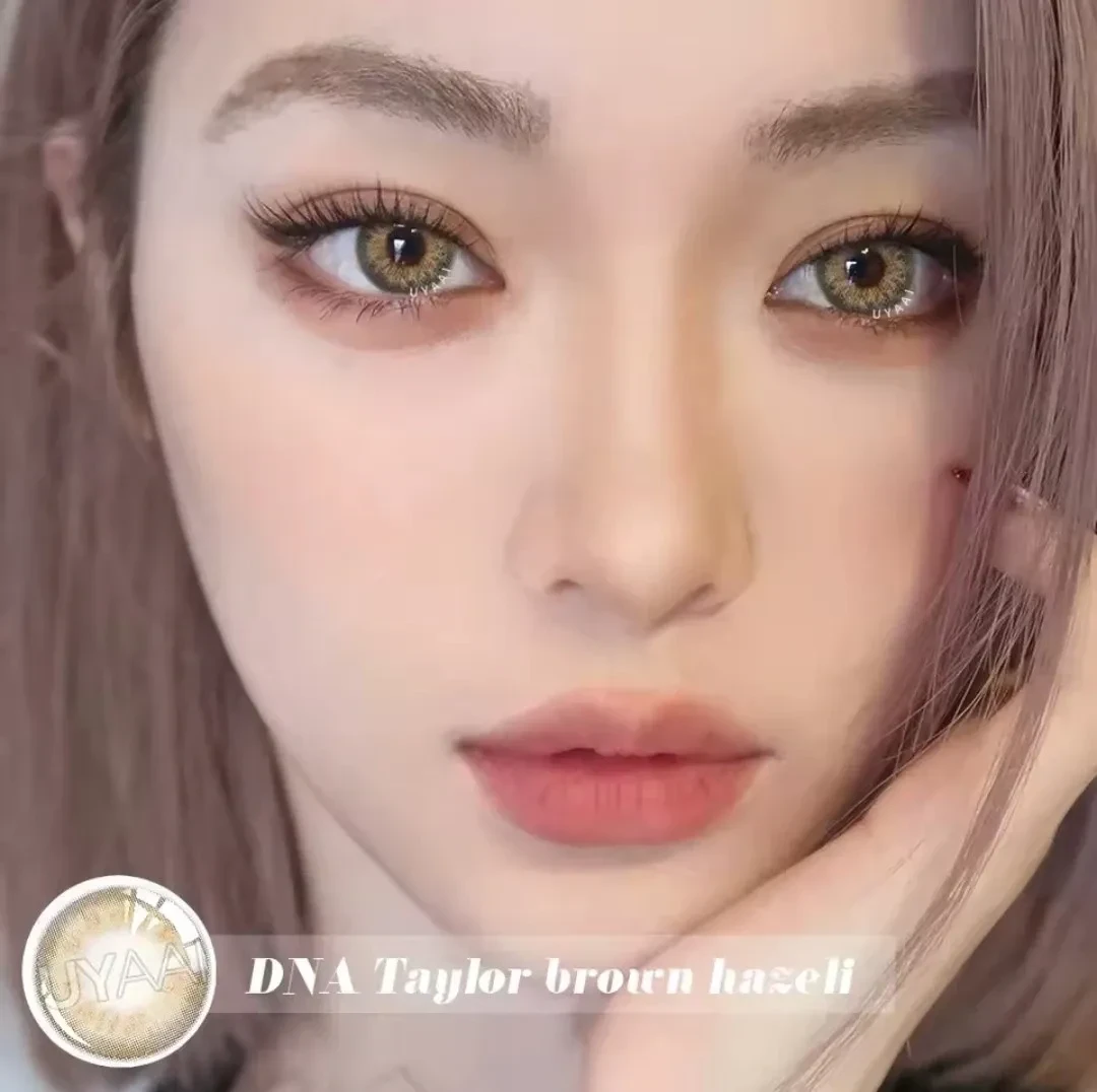Lentes de contacto - Referencia: DNA TAYLOR / BROWN HAZEL  10